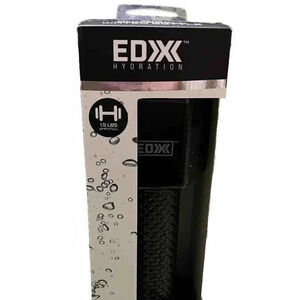 NEW EDX Hydration 22oz BPA Free Dumbbell Shaped Water Bottle